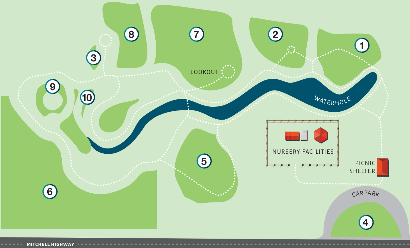 cunnamulla bushlands map