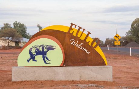 eulo welcome sign