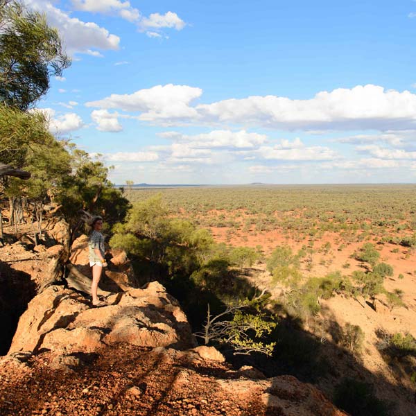 lookout in Yowah