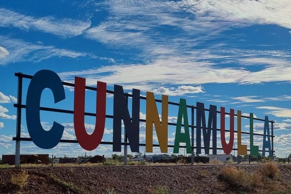 Cunnamulla Town Sign