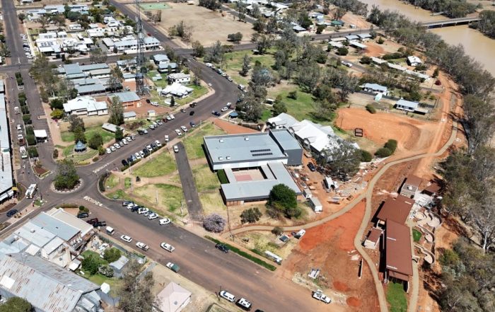 Cunnamulla Town from the air