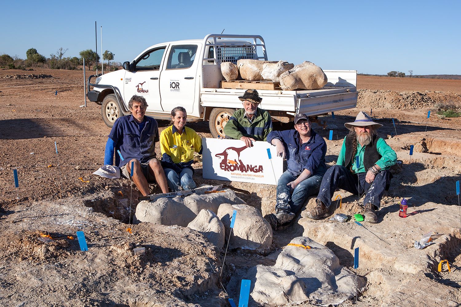 2019 Eulo MF Dig completion Digging for Megafauna Fossils in Eulo