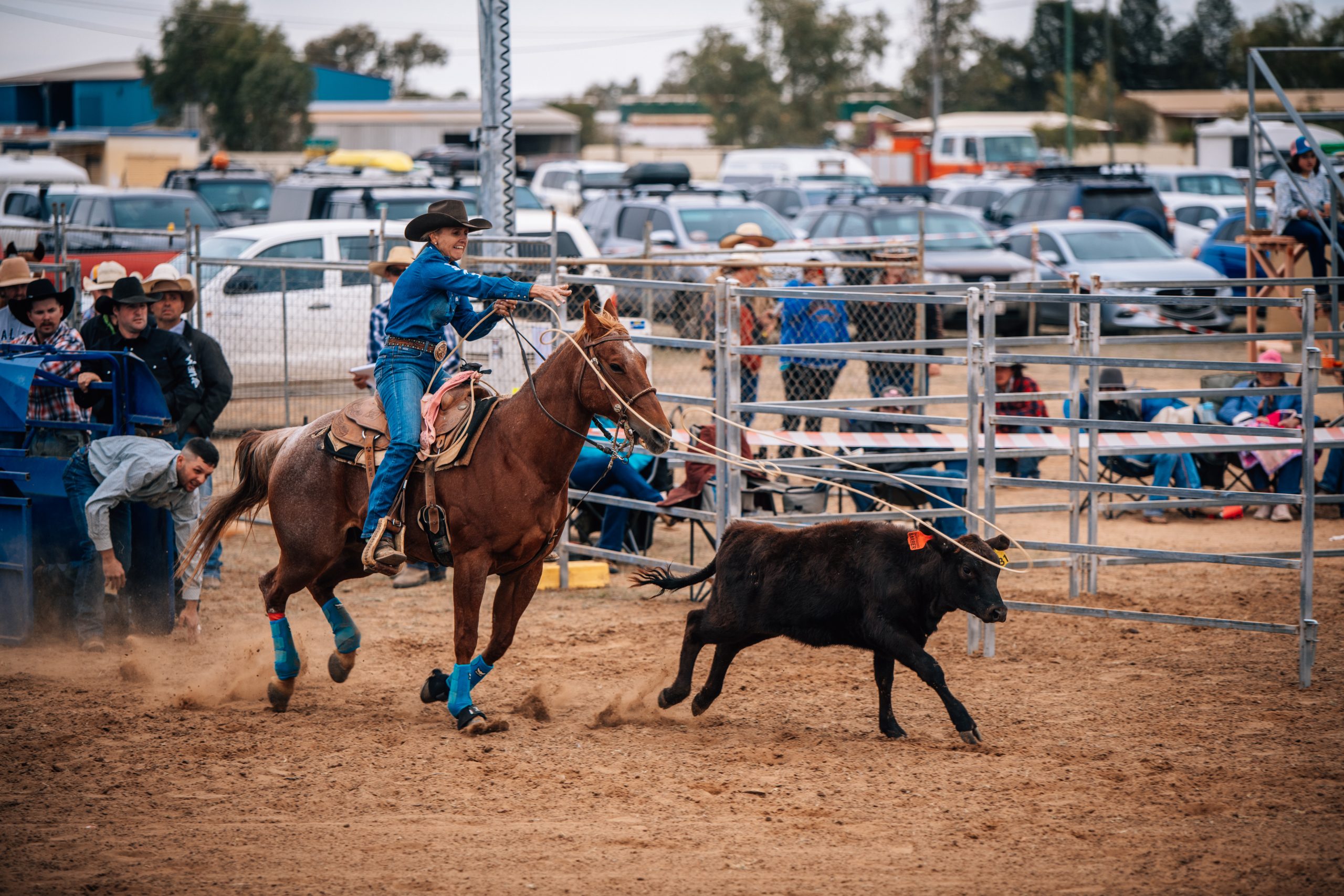CunnamullaFellaFestival1013_AlivenPhotography Roping at the Cunnamulla Fella Roundup