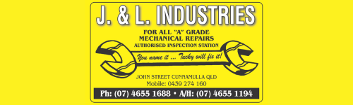 J and L Industries 500 x 150 Team Roping Sponsor