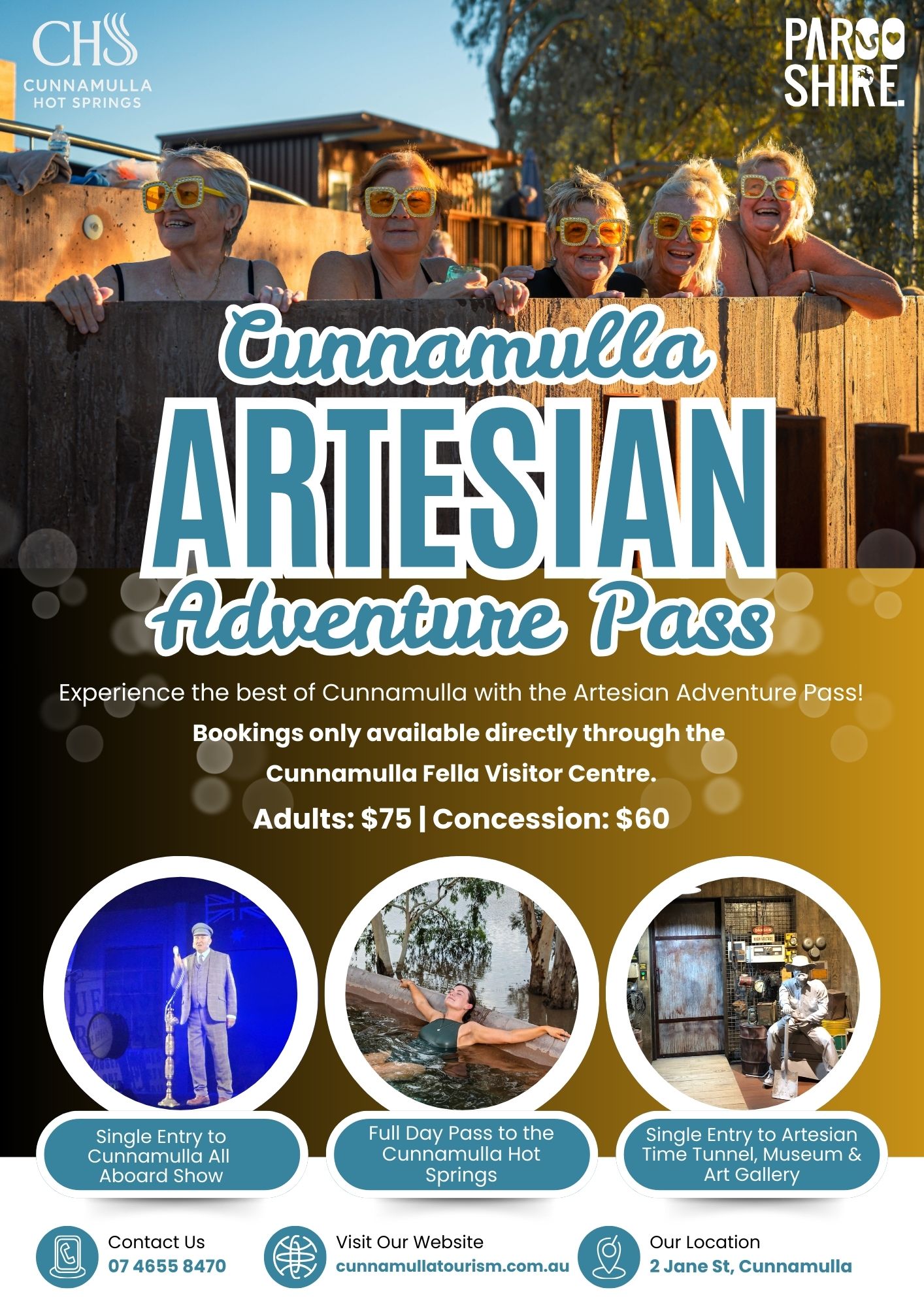 Artesian Adventure Pass Flyer Artesian Adventure Pass