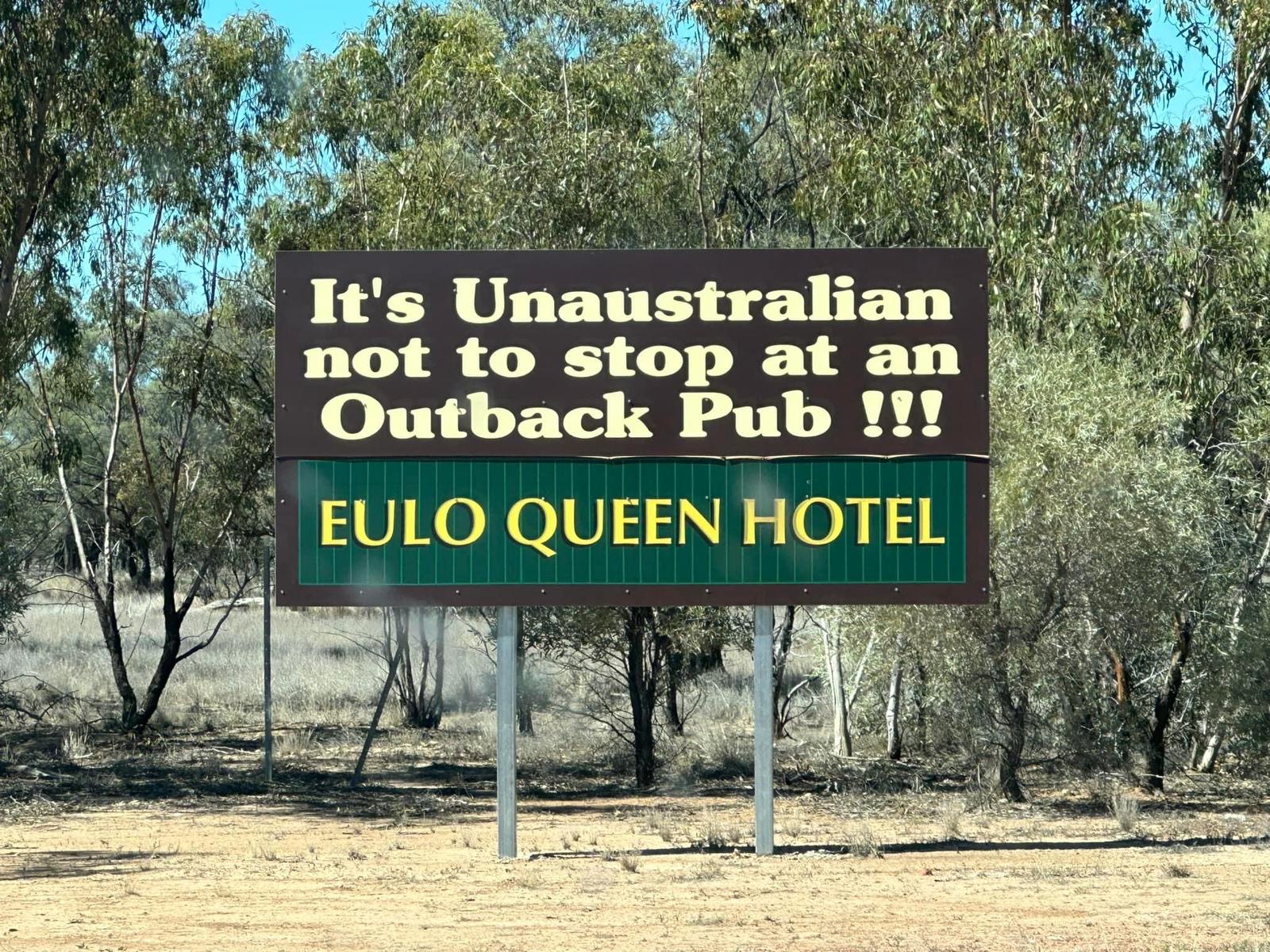 Have a beer and lunch at the Eulo Queen