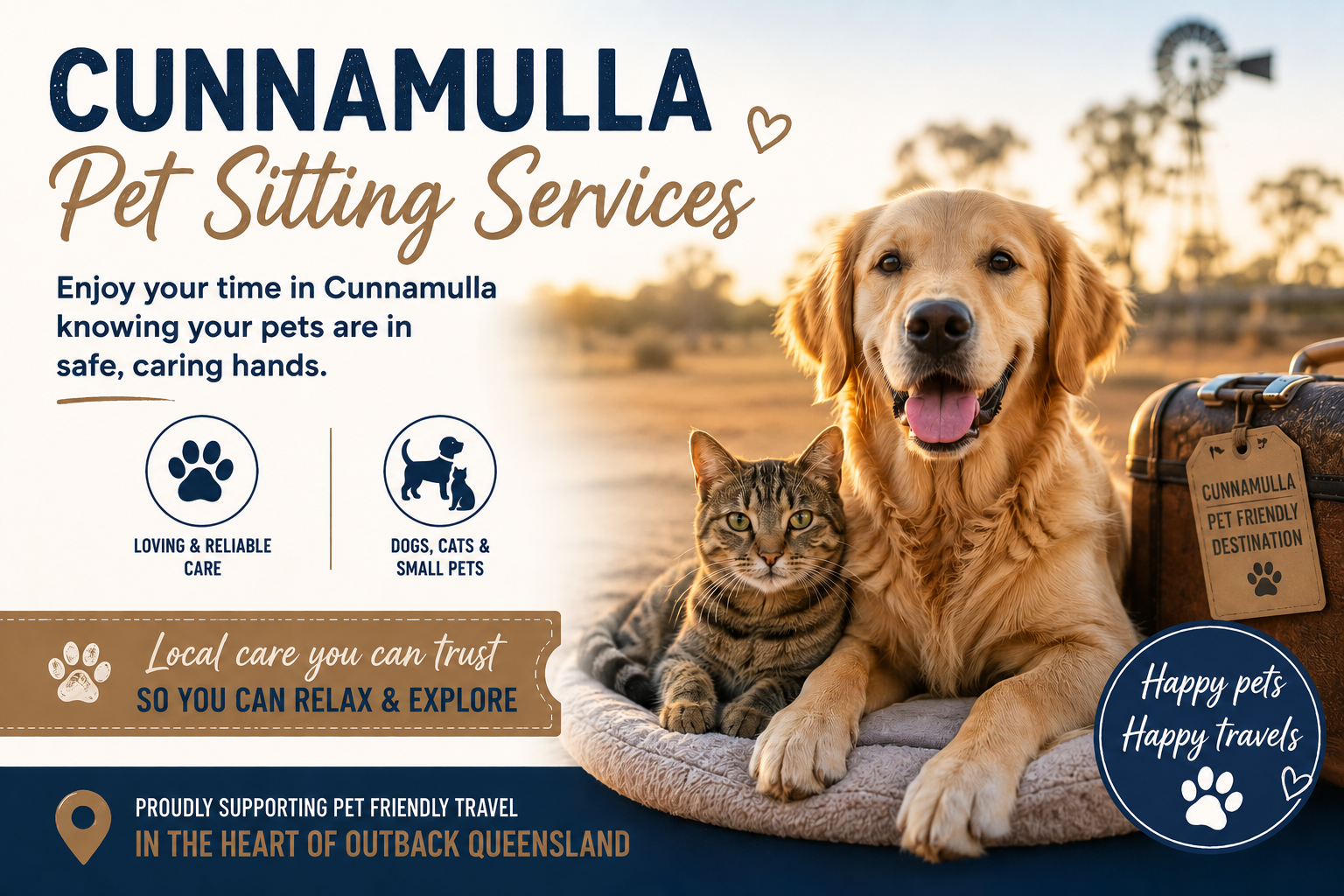 Pet Sitting Services Cunnamulla