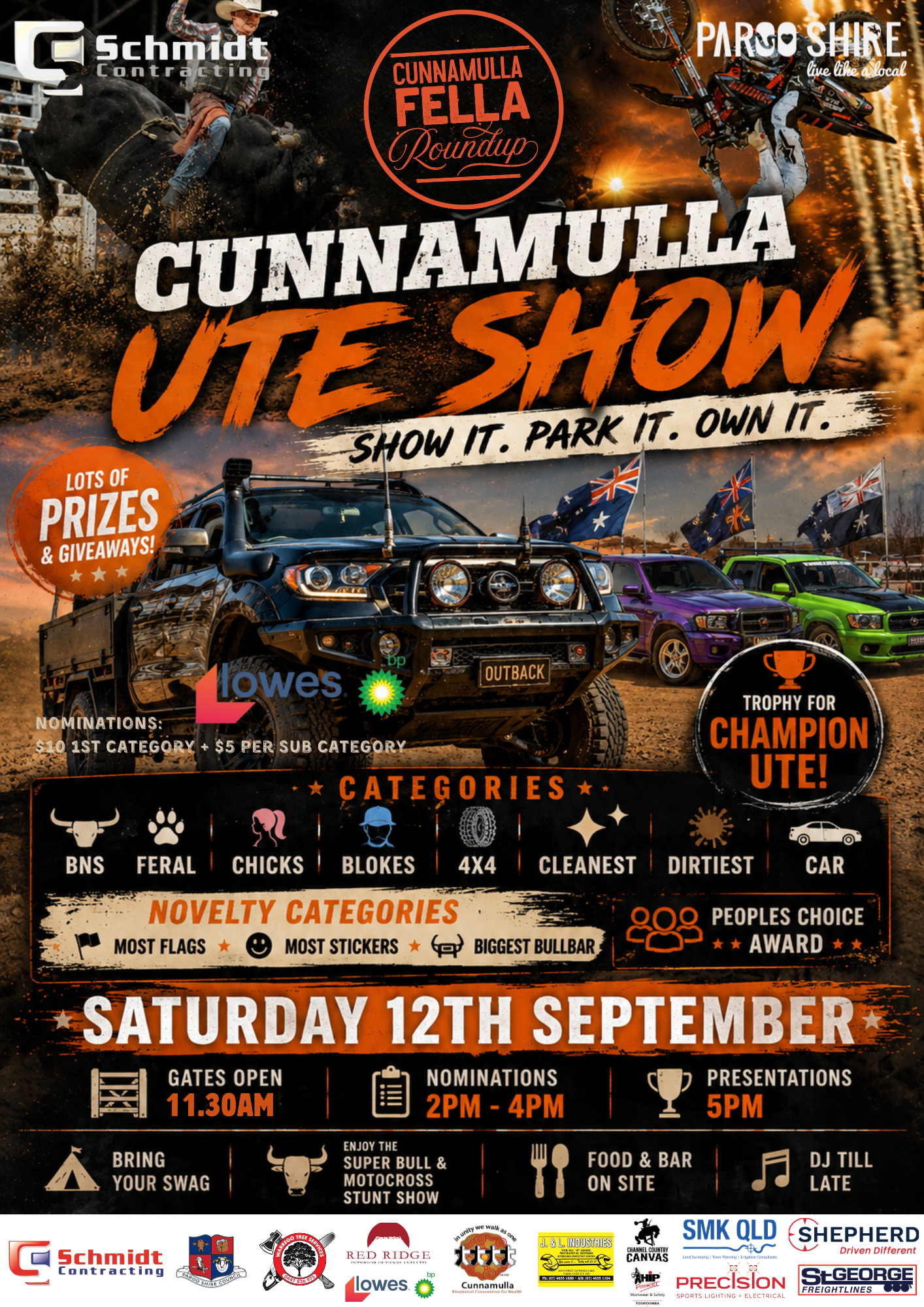Cunnamulla Fella Ute Show 2026 Poster
