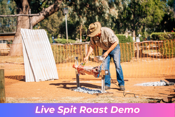Spit Roast Demonstration