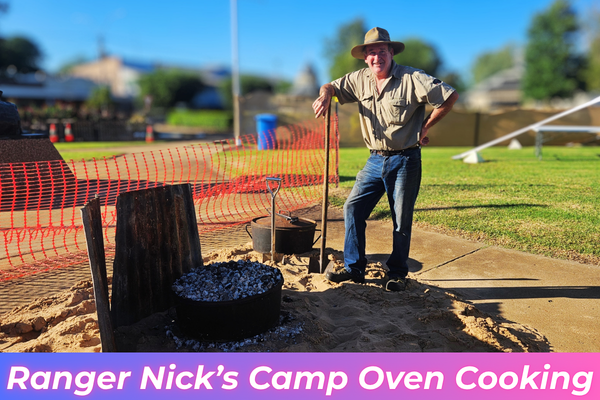Ranger Nick Camp Oven Cooking Demonstrations